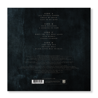 Alice In Chains - Black Gives Way to Blue (15e anniversaire) [2 LP]
