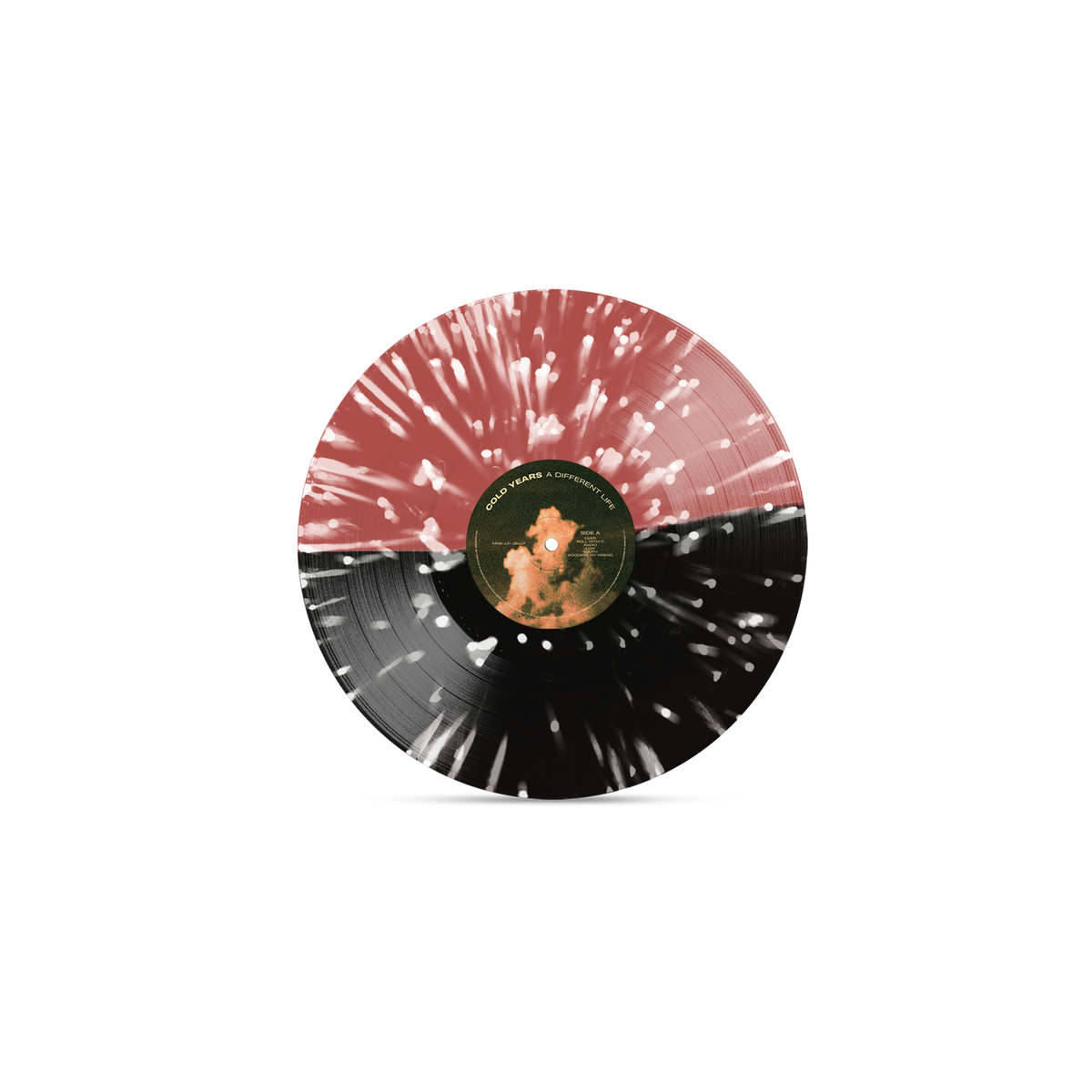 Cold Years - A Different Life [Vinyle éclaboussé noir et rouge]