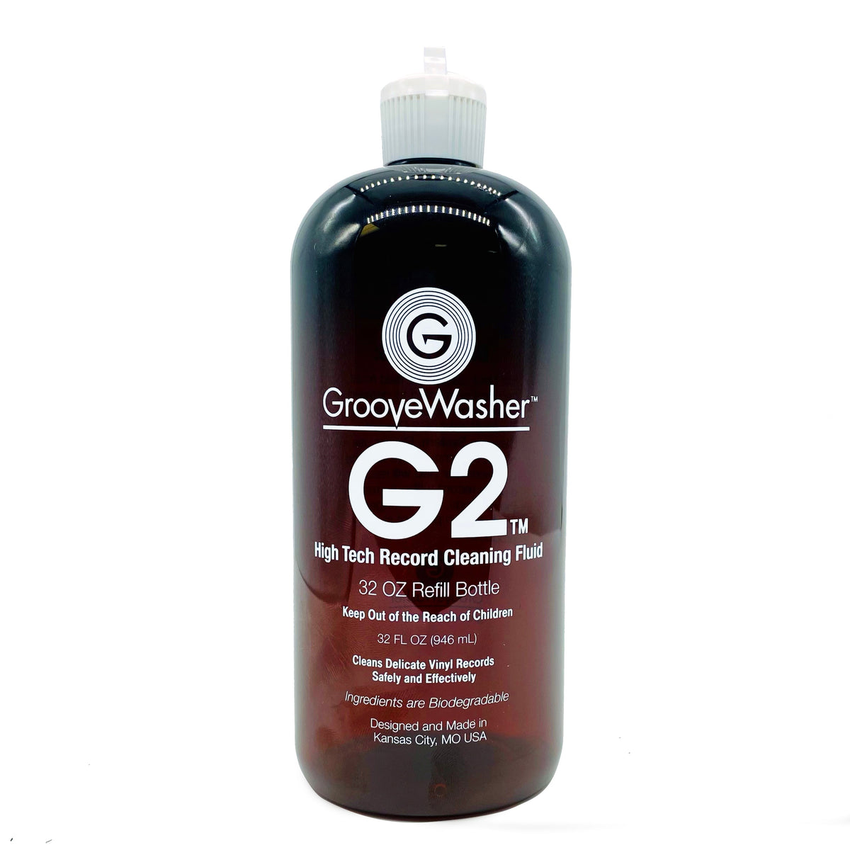 Bouteille de recharge de 946 ml de liquide de nettoyage pour disques G2